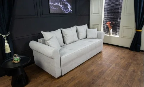 Canapea Extensibilă Elsa Bonell Mini, Gri