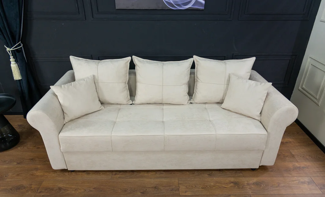 Canapea Extensibilă Elsa Bonell Mini, Bej