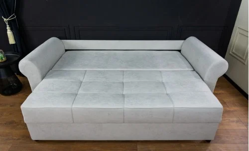 Canapea Extensibilă Elsa Bonell Mini, Gri deschis