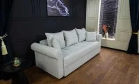 Canapea Extensibilă Elsa Bonell Mini, Gri deschis