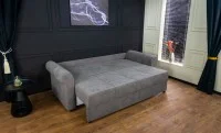 Canapea Extensibilă Elsa Bonell Mini, Gri inchis