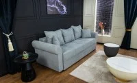 Canapea Extensibilă Elsa Memory Max, Gri albastrui 3