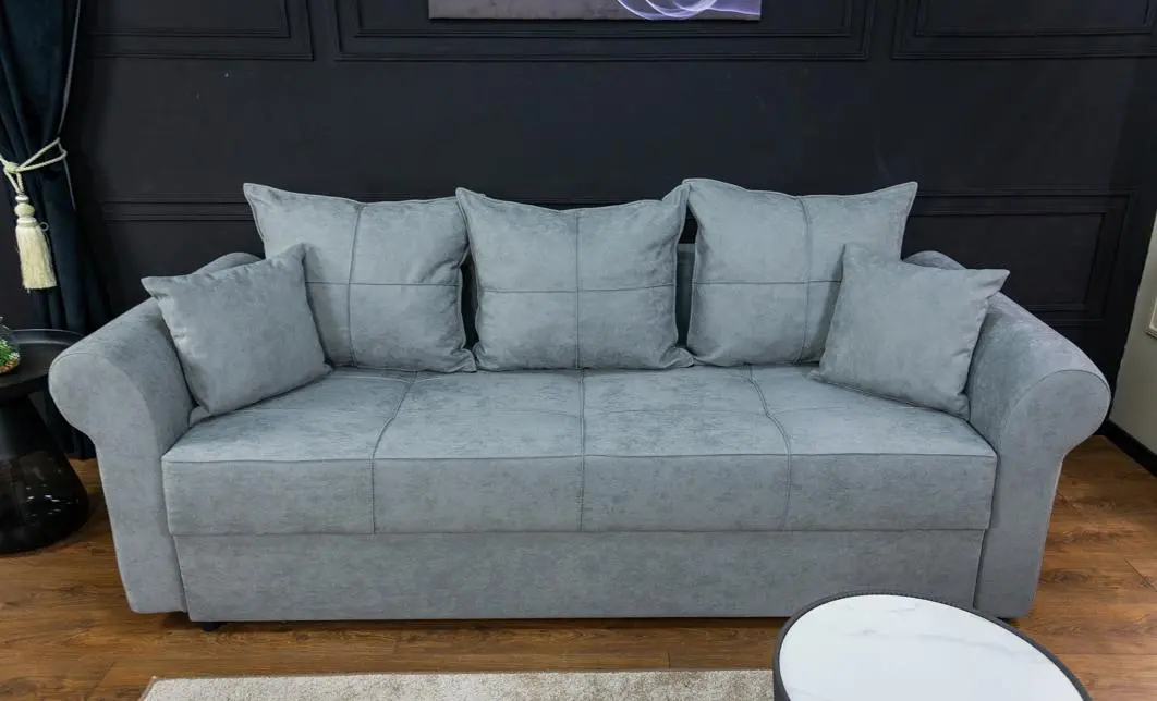 Canapea Extensibilă Elsa Memory Max, Gri albastrui 4