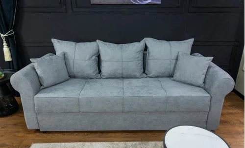 Canapea Extensibilă Elsa Memory Max, Gri albastrui