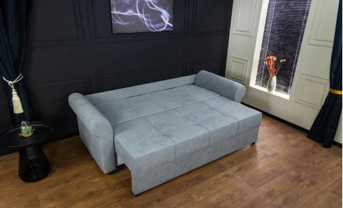 Canapea Extensibilă Elsa Memory Max, Gri albastrui