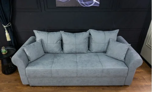Canapea Extensibilă Elsa Memory Mini, Gri albastrui