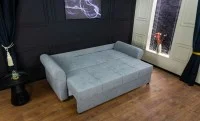 Canapea Extensibilă Elsa Memory Mini, Gri albastrui 8
