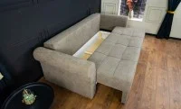 Canapea Extensibilă Elsa Memory Mini, Maro deschis