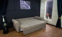 Canapea Extensibilă Elsa Memory Mini, Maro deschis