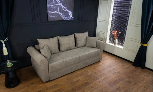 Canapea Extensibilă Elsa Memory Mini, Maro deschis