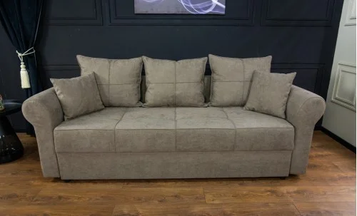 Canapea Extensibilă Elsa Memory Mini, Maro deschis