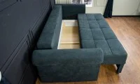Canapea Extensibilă Elsa Bonell Max, Gri Inchis 8