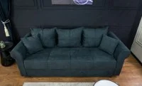 Canapea Extensibilă Elsa Bonell Max, Gri Inchis