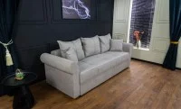 Canapea Extensibilă Elsa Bonell Max, Bej inchis 5