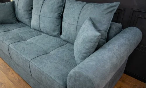 Canapea Extensibilă Elsa Memory Mini, Gri antracit