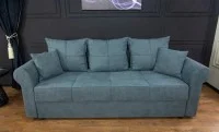 Canapea Extensibilă Elsa Memory Mini, Gri antracit 7