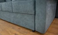 Canapea Extensibilă Elsa Memory Mini, Gri antracit