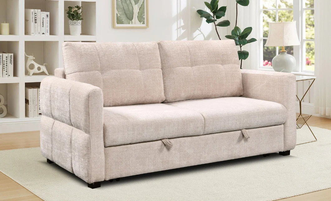 Canapea Extensibilă Cremona 7911-02, Beige 3