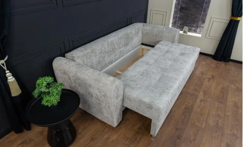 Canapea Extensibilă Lacrima Bonell Max, Gri deschis