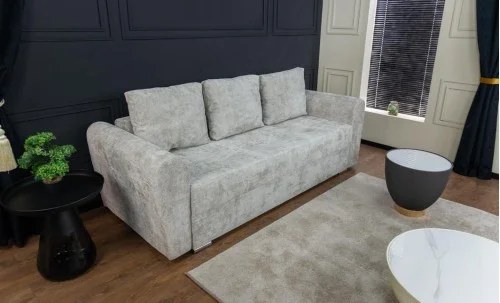 Canapea Extensibilă Lacrima Bonell Max, Gri deschis