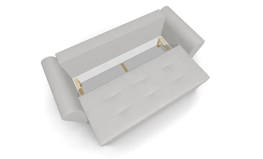 Canapea Extensibila Lacrima Mini, Bej deschis 4