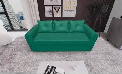 Canapea Extensibila Lacrima Mini, Verde