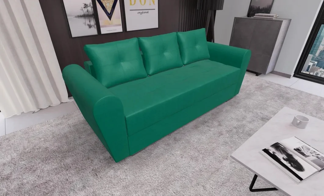 Canapea Extensibila Lacrima Mini, Verde 2