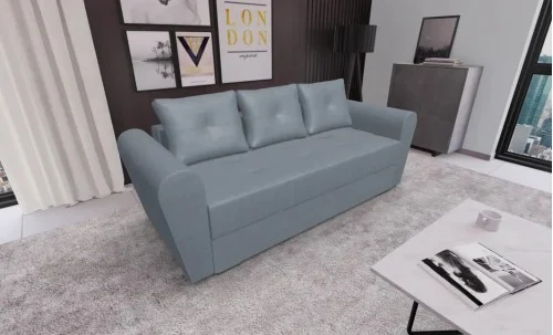 Canapea Extensibila Lacrima Mini, Gri albastrui