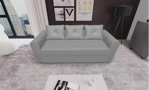 Canapea Extensibila Lacrima Mini, Gri