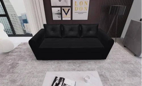 Canapea Extensibila Lacrima Mini, Negru