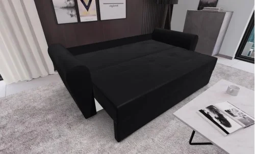 Canapea Extensibila Lacrima Mini, Negru
