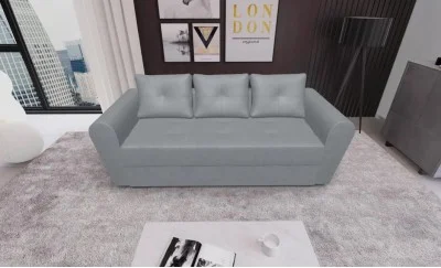 Canapea Extensibila Lacrima Mini, Gri