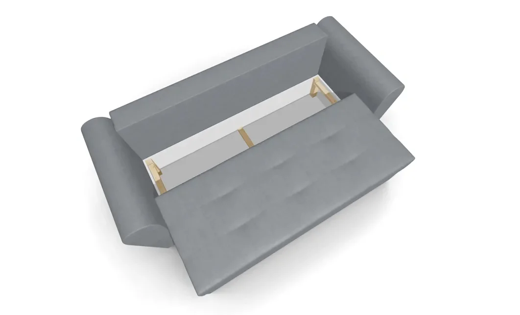 Canapea Extensibila Lacrima Mini, Gri 4