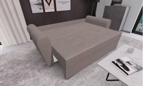 Canapea Extensibila Lacrima Mini, Maro deshis