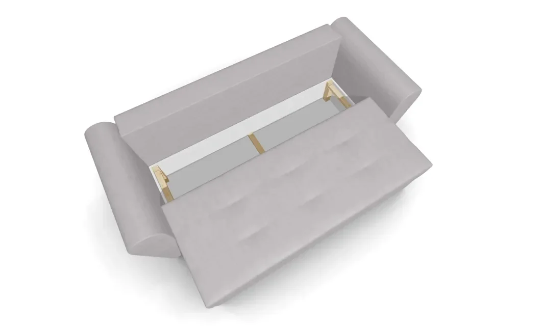 Canapea Extensibila Lacrima Mini, Crem 4