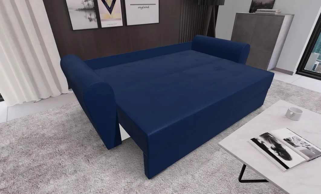 Canapea Extensibila Lacrima Mini, Albastru 3