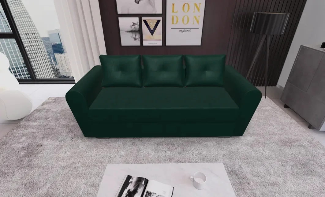Canapea Extensibila Lacrima Mini, Verde 1