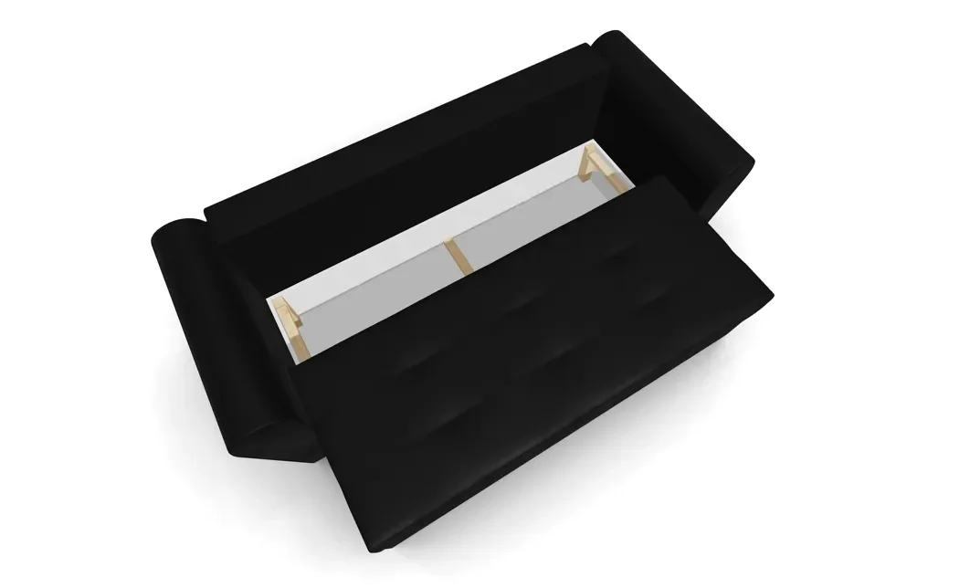 Canapea Extensibila Lacrima Mini, Negru 4