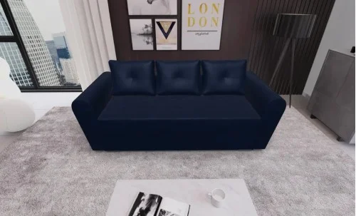 Canapea Extensibila Lacrima Mini, Albastru inchis