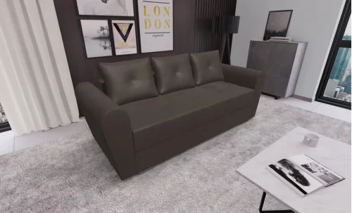 Canapea Extensibila Lacrima Mini, Maro