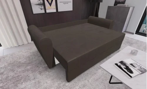 Canapea Extensibila Lacrima Mini, Maro