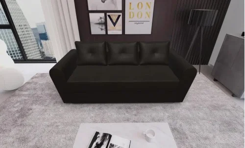 Canapea Extensibila Lacrima Mini, Maro inchis