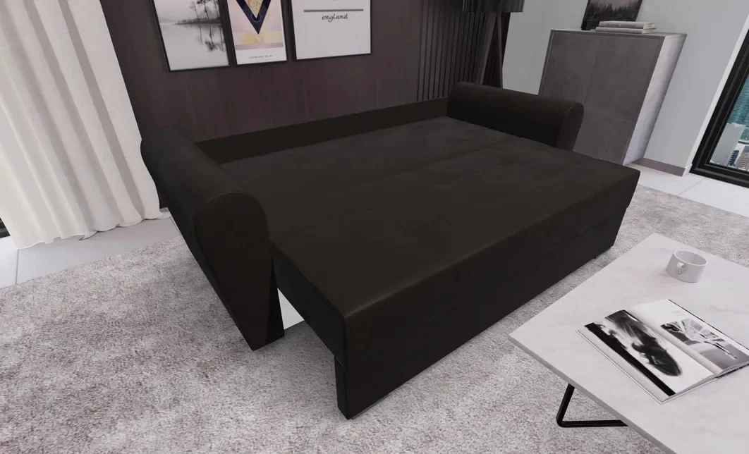 Canapea Extensibila Lacrima Mini, Maro inchis 3