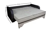 Canapea Extensibilă Corina Memory Max, Bej închis 5