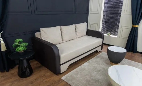 Canapea Extensibilă Corina Bonell Mini, Bej închis