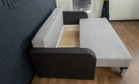 Canapea Extensibilă Corina Memory Mini, Bej inchis 7