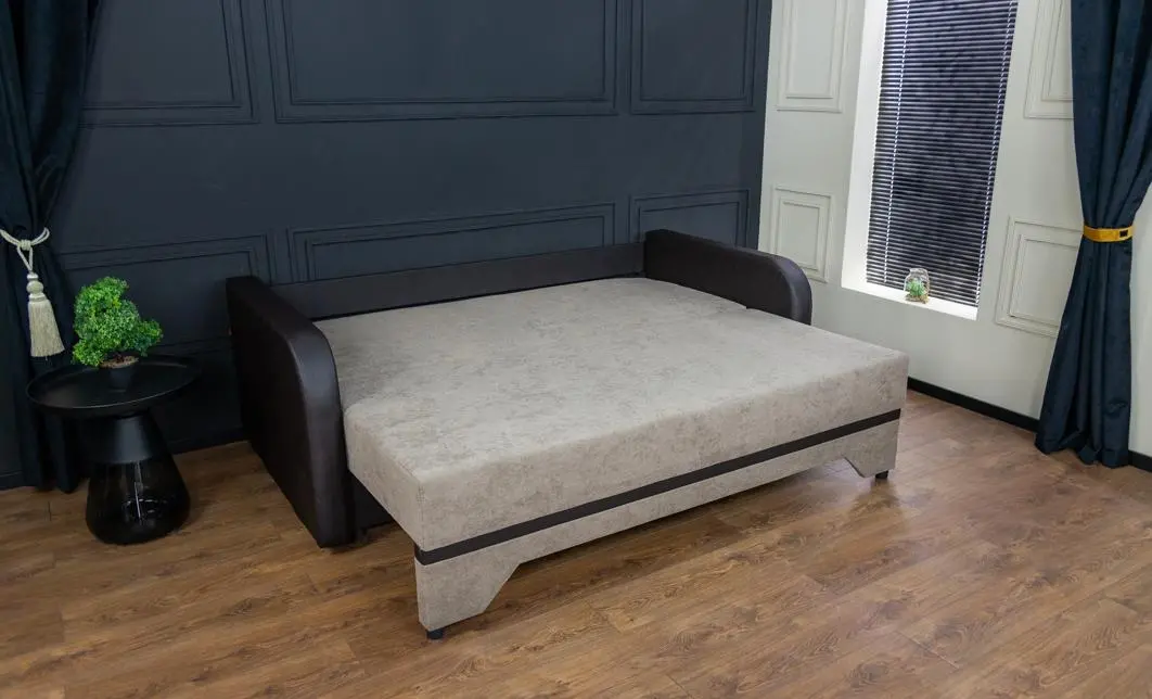 Canapea Extensibilă Corina Bonell Mini, Maro deschis 7