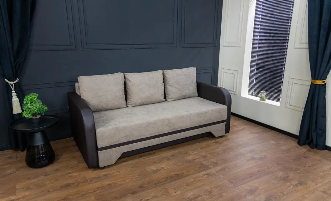 Canapea Extensibilă Corina Bonell Mini, Maro deschis 5