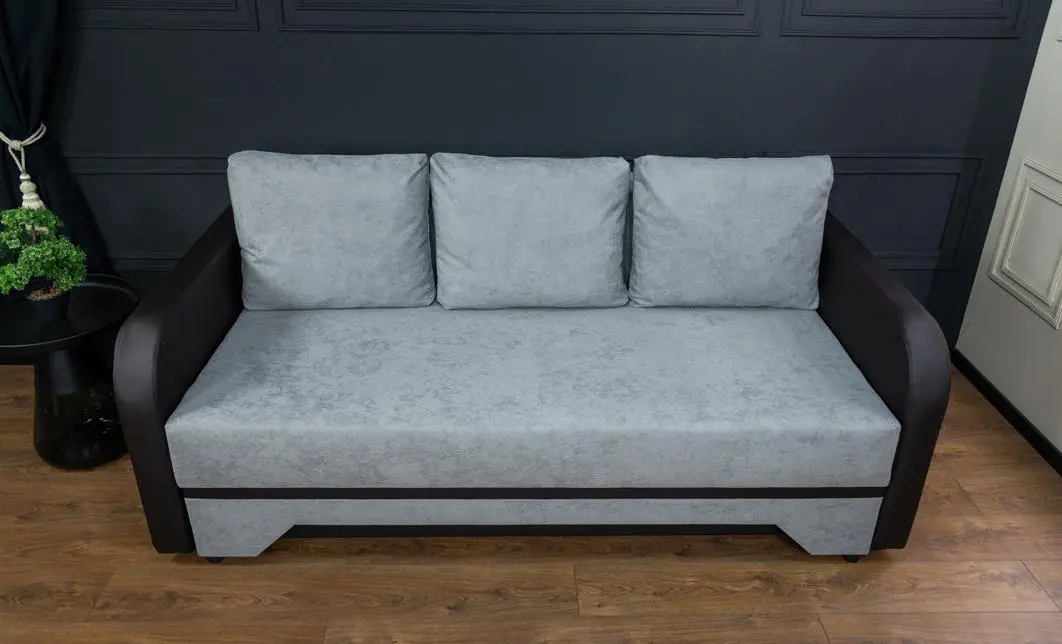 Canapea Extensibilă Corina Memory Max, Gri albastrui 4
