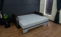 Canapea Extensibilă Corina Memory Max, Gri albastrui 6